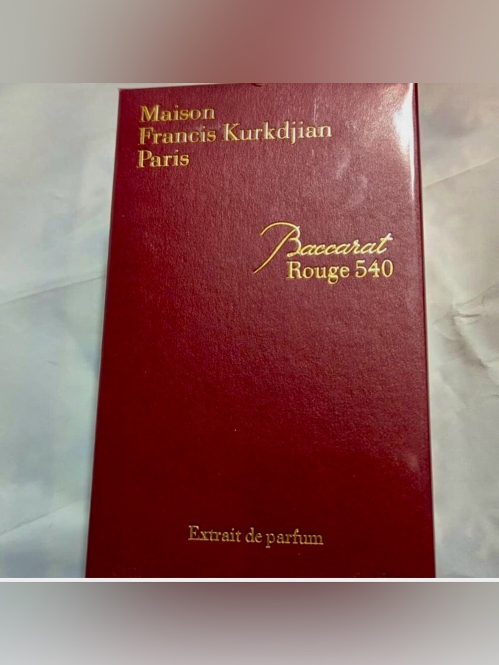 Maison Francis Kurkdjian MFK Baccarat Rouge 540 Extrait de Parfum 70ml NewSEALED - Picture 2 of 2